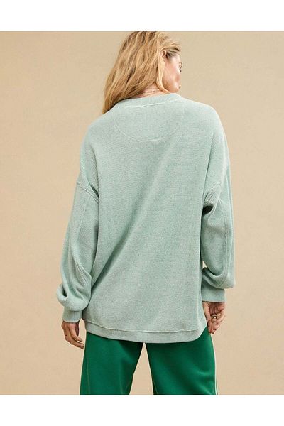 AMERICAN EAGLE Aerie Long Weekend Waffle Sweatshirt