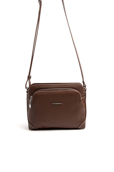 Silver Polo Geantă de damă Silver & Polo Brown SP364