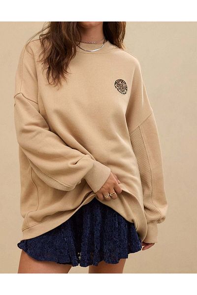 AMERICAN EAGLE Aerie Long Weekend Sweatshirt