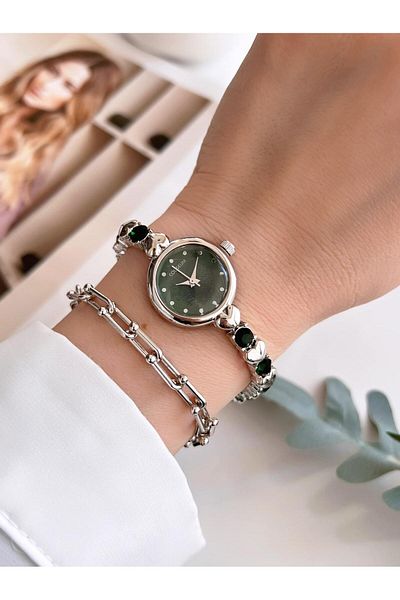 Coliseum Vintage Serial Wristwatch and Bracelet Set Cl8745 C05