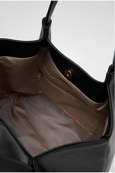 ÇANTA Women's Black Wide Shoulder Bag