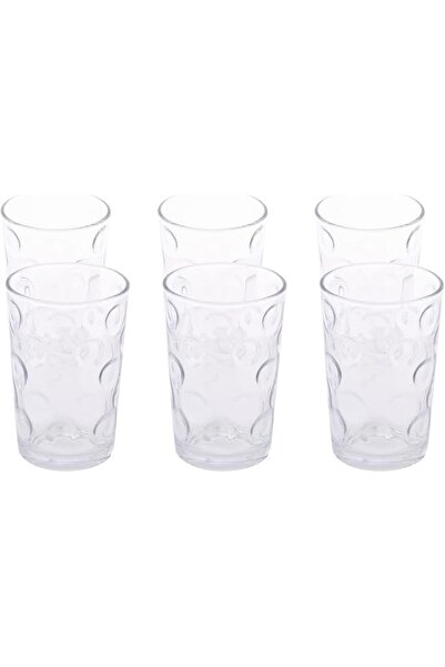 AKDC Celebrity Glass Tumbler 6Pcs TransparentM051