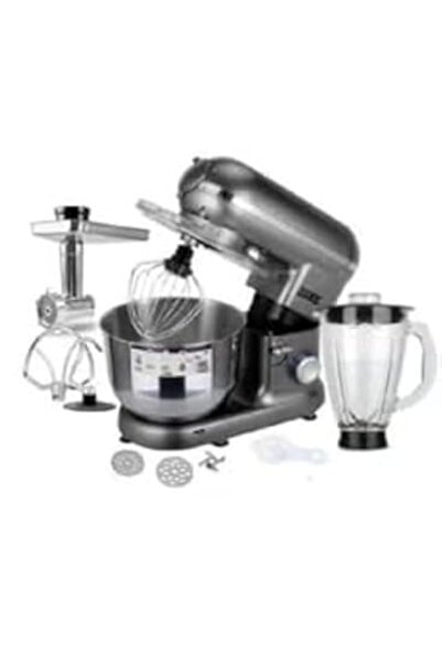 Generic Expert Stand Mixer 1100W - 4.5L - With Chopper & Blender - Silver
