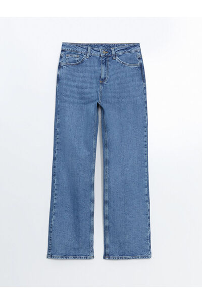 LC Waikiki بنطلون جينز نسائي من Wideleg