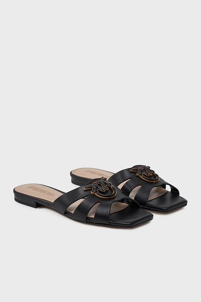 PİNKO Pinko Logo Window Slippers Sd0313 Z99