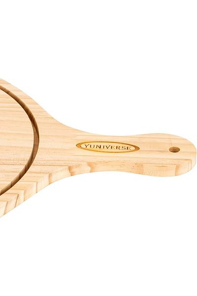 AKDC Wooden Pizza Tray 43Cm X 30Cm X 1Cm Light Brown