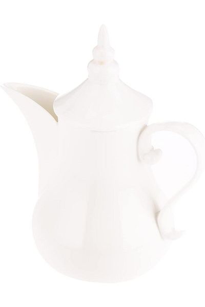 AKDC WILMAX TEAPOT 12CMX12CMX22CM White