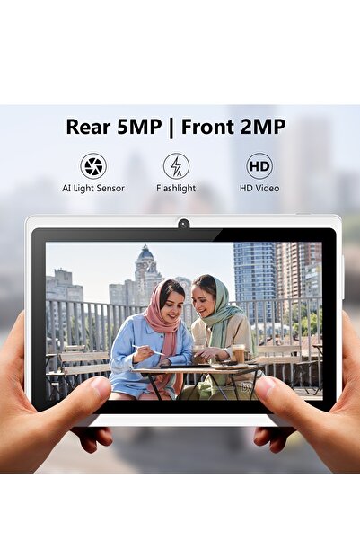 Mionel M20 WiFi Tablet for kids, 7 Inch Display, 3GB RAM 16GB ROM 3000mAh With Protection Cover