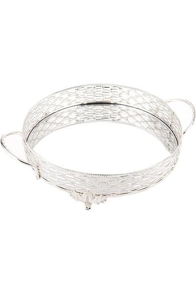 AKDC Zeyve Mirror Tray L(25CM) XW(25CM) XH(7CM) Multicolour