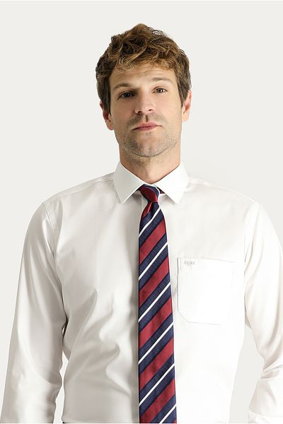 Kiğılı Oxford Cotton Long Sleeve Classic Shirt - Non Iron