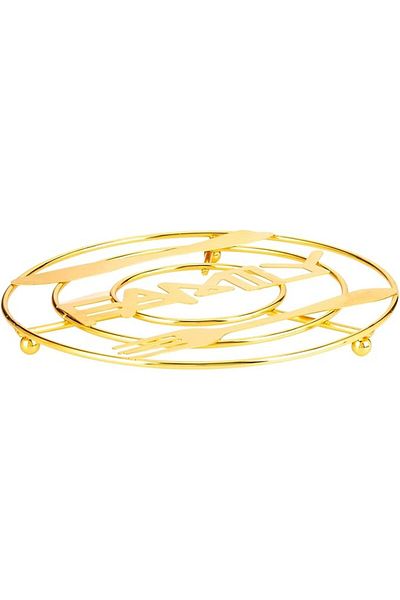 AKDC Hot Pot Stand 20Cm X 20Cm X 1Cm Golden