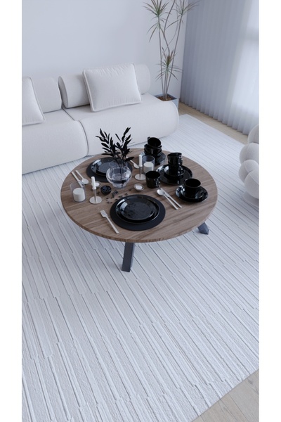 moka park avm mega kozalak katlanabilir ergonomik hafif yer sofrası 103 cm çaplı