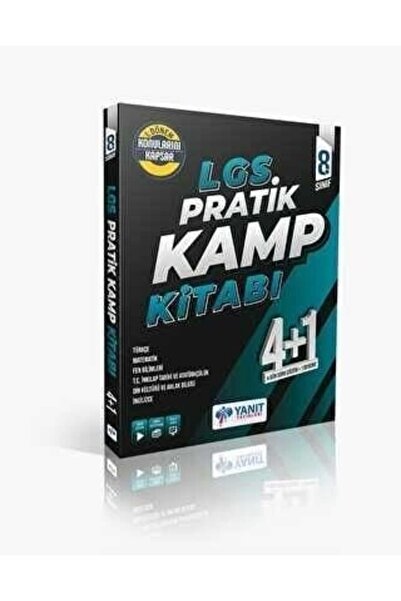 Yanıt Yayınları 8.SINIF PRATİK KAMP KİTABI (4+1) 1.DÖNEM KONULARI