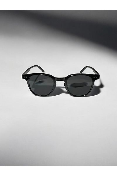 MAROVOAY Men's Unisex Black Sunglasses with Uv400 Protection