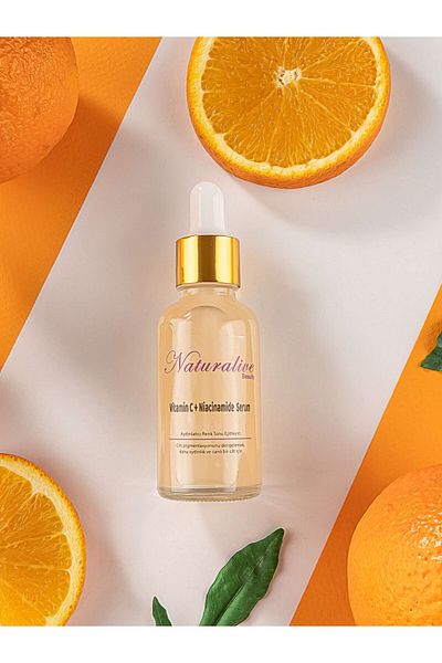 NATURALİVE BEAUTY Natural Vitamin C Niacinamide Serum - Naturalive 30 ml