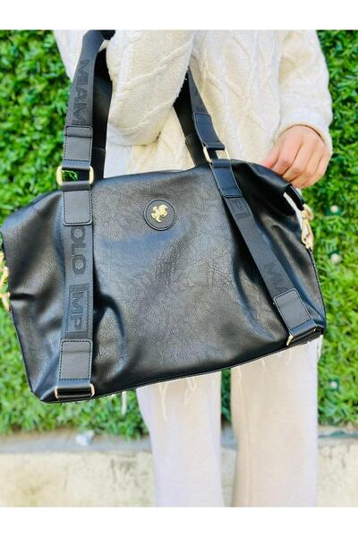 Çanta Trend Miami Polo Kadın 4 Bölmeli Omuz Çantası Ayarlanabilir Uzun Askılı...