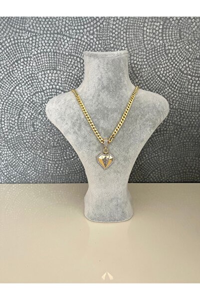 Asteria Jewelry Cagla Şikel Ema نموذج الزركون حجر القلب سحر قلادة