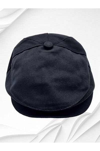 Trenderrs Men's Mesh Buttoned Summer Local Cap Hat