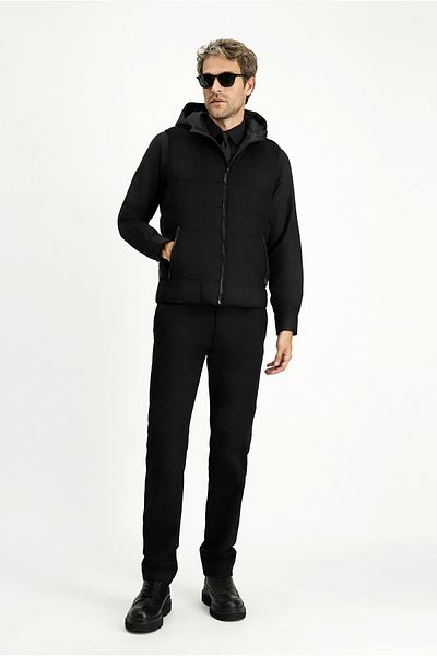 Kiğılı Slim Fit Slim Fit Hooded Sports Vest