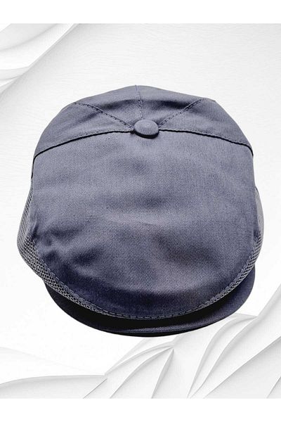 Trenderrs Men's Mesh Buttoned Summer Local Cap Hat