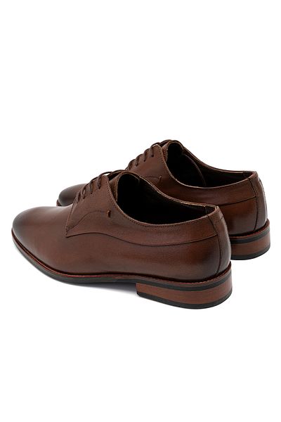 Desa Мъжки кожени класически обувки Anther Brown