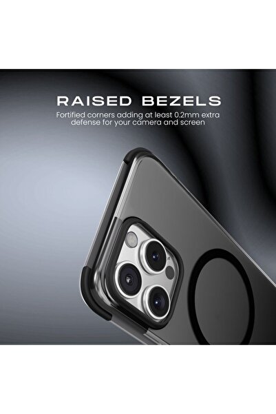 HYPHEN HUES Bumper MagSafe Case - Black - iPhone 16 Pro