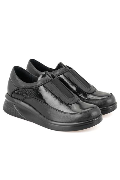 Desa Pantofi casual de damă din piele neagră