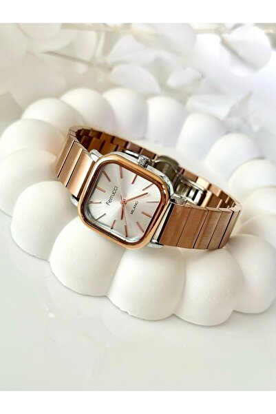 Ferrucci FERRUCCİ-(ROSE RENK)kadın kol saati-