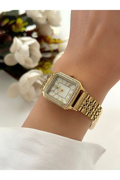 Forsining Forsıng-Louis Armini-(Gold Colour)Jubile Cord Women's Wristwatch