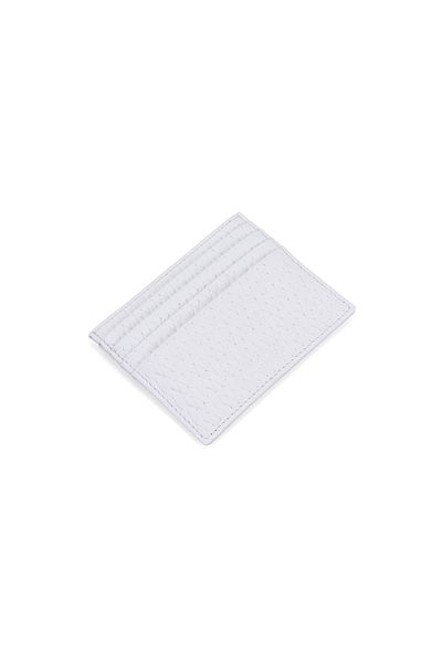 Desa Ainsley White Women's Leather Card Holder