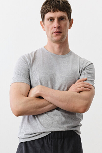 H&M Slim Fit Pima Pamuklu Tişört