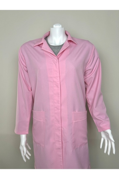 ADALILAR İŞ ELBİSELERİ مريلة تنظيف طلاب المستشفى لموظفي العمل (وردي)