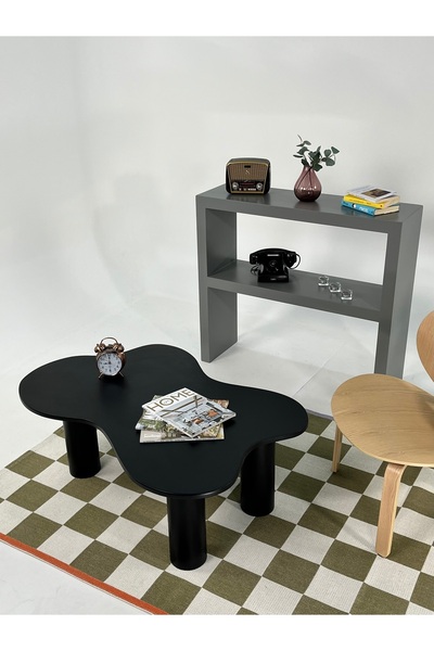 kuppdesign Bloom Orta Sehpa Siyah