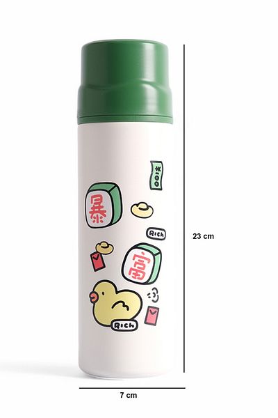 ROSECENTERBAZAAR 304 Quality Stainless Steel Thermos - Insulated 450 ml Thermos (Imported)