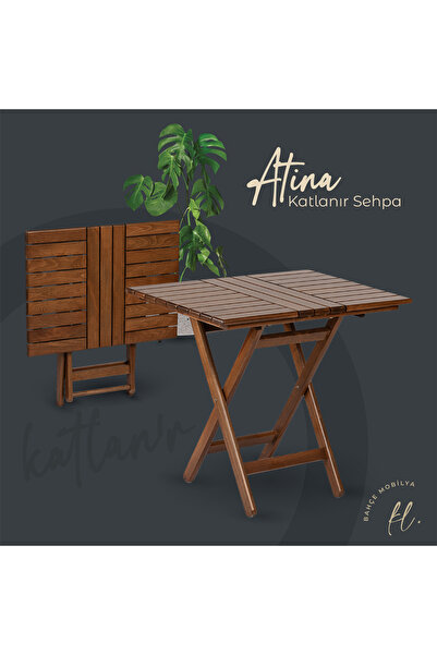 KL BAHÇE MOBİLYA ATİNA KATLANIR MASA 70cm*70cm