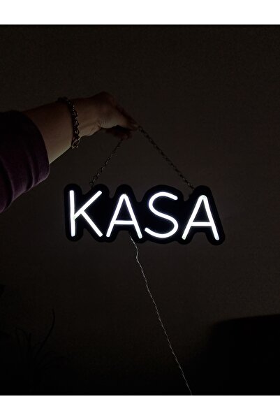 HM NEON LİGHT KASA Yazılı Neon Led Tabela