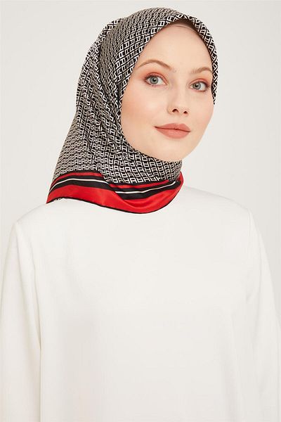 Armine Μεταξωτό κασκόλ Twill 23ka9026 05