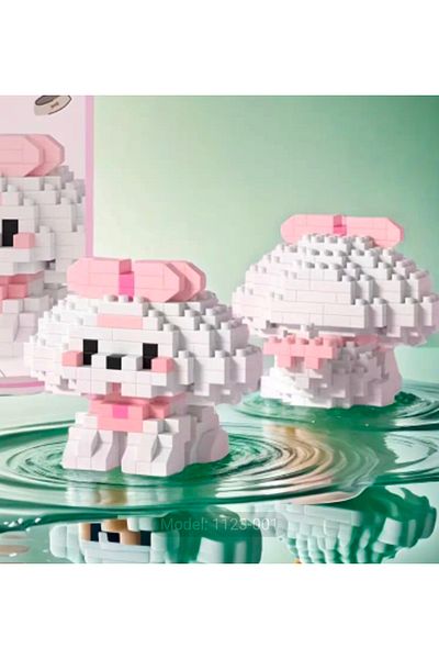 purple dragon Maltese Maltese Dog Bricks Set, Tiny Particles Building Blocks, Adult Hobby, Building Blocks