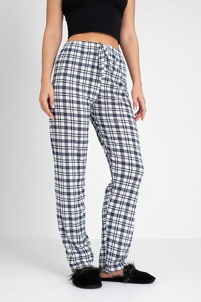 DONEX Cotton 3-Piece Fabric Ribbon Waist Detail Printed Pocketless Women's Pajamas