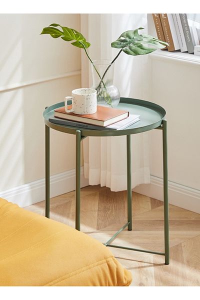 sharpdo Round Steel Table Green