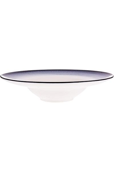AKDC SHALLOW SOUP PLATE 24CMX24CMX5CM White