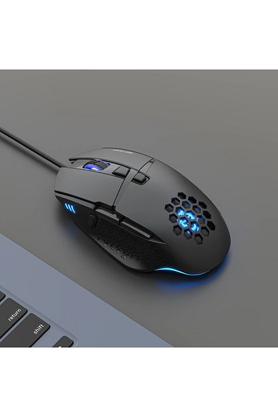 Green Lion G250 Gaming Mouse - Black