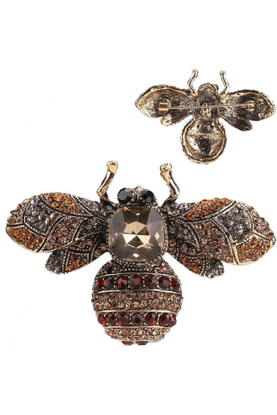 QUEENVİP Yaka İğnesi Taşlı/Şal & Eşarp İğnesi Taşlı /Taşlı Broş