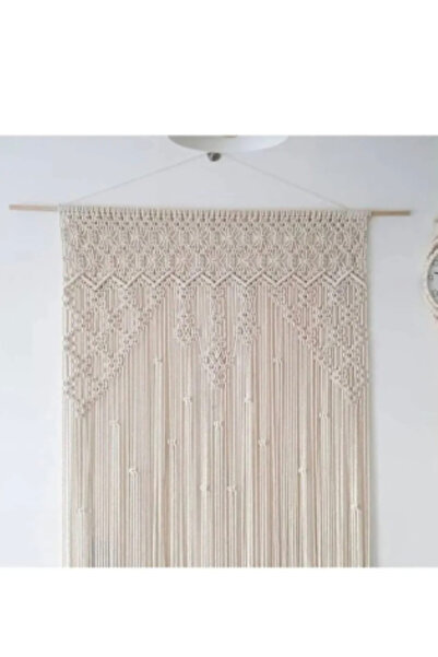 cessehome makrome perde duvar susu kapı susu  baklava dılım duz makrome perde