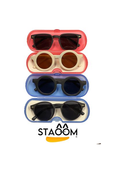 STAOOM Kids Sunglasses Set for Baby, Girls and Boys