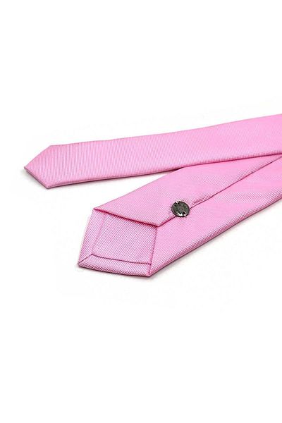 Kravatkolik Pink Slim Tie - Sk8056
