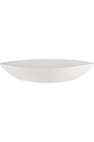 Symphony Oval Bowl, 44 x 16 cm,White