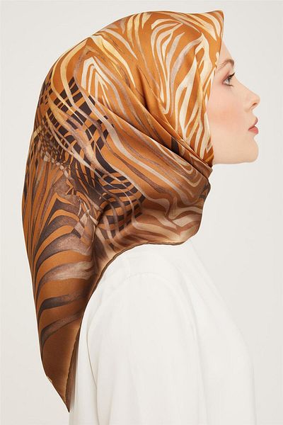 Armine Twill Silkwell Scarf Model: 23Ka9038 No: 03