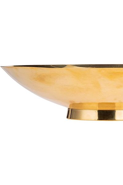 AKDC Brass Fruit Bowl L(16cm) xW(16cm) xH(5cm) Gold