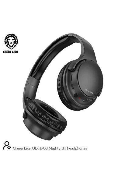 Green Lion سماعات كومفورت بلس - أسود